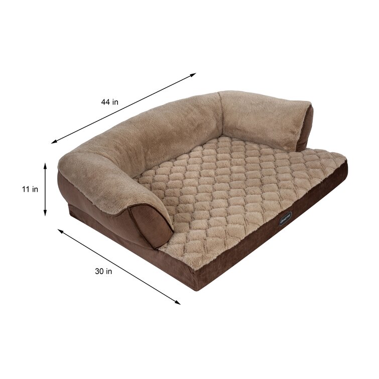 Beautyrest dog hotsell bed large